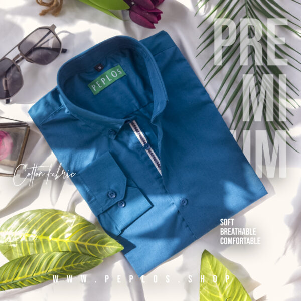 S038 Teal Shirt