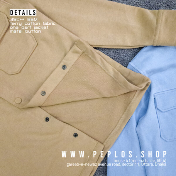 Jacket 001 Beige - Image 3