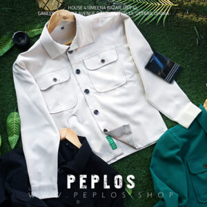 Short Overcoat off white