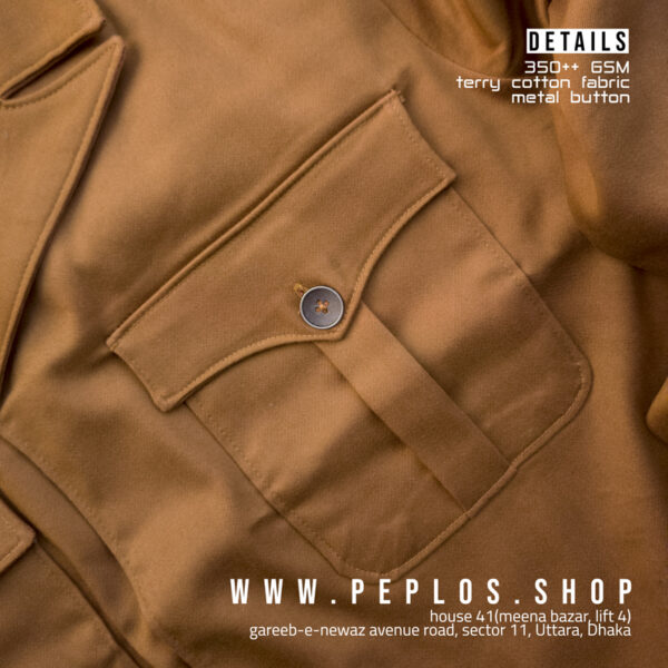 Jacket 002 brown - Image 2