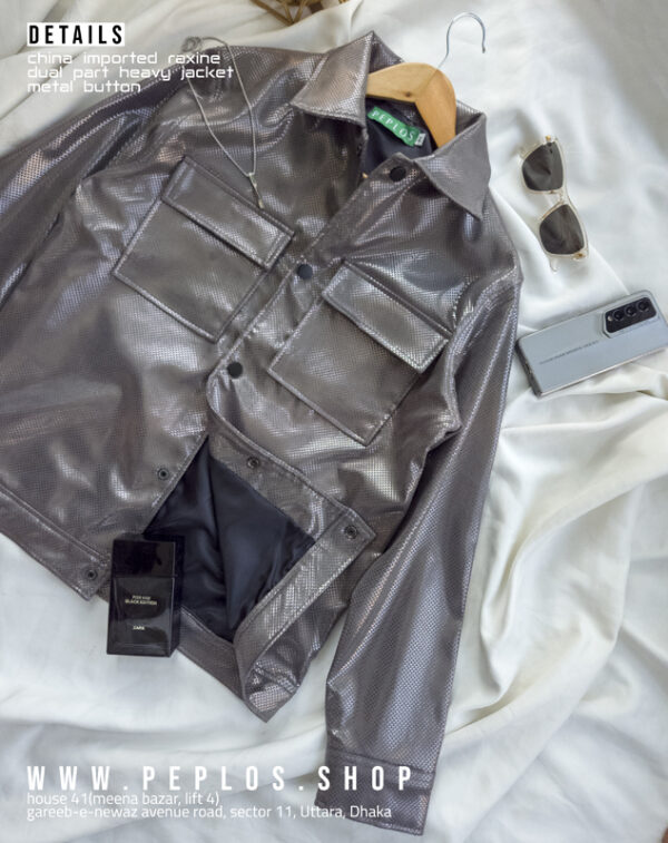 Jacket 004 Grey - Image 3