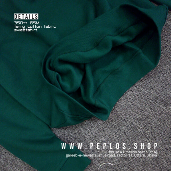 Sweatshirt 001 green (unisex) - Image 2
