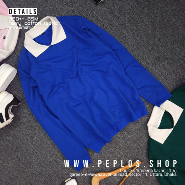 Sweatshirt 001 blue(unisex)