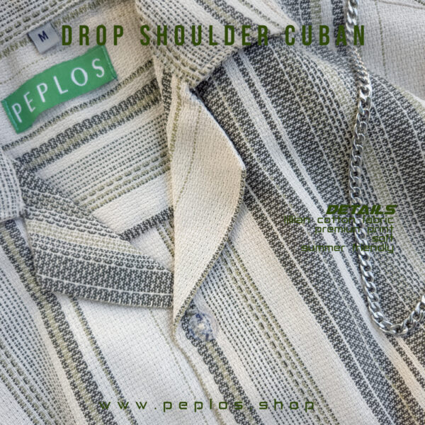 S043 Bold Gray (drop shoulder cuban) - Image 3
