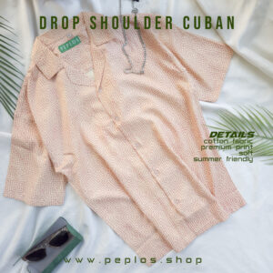 S044 Peach (drop shoulder cuban)