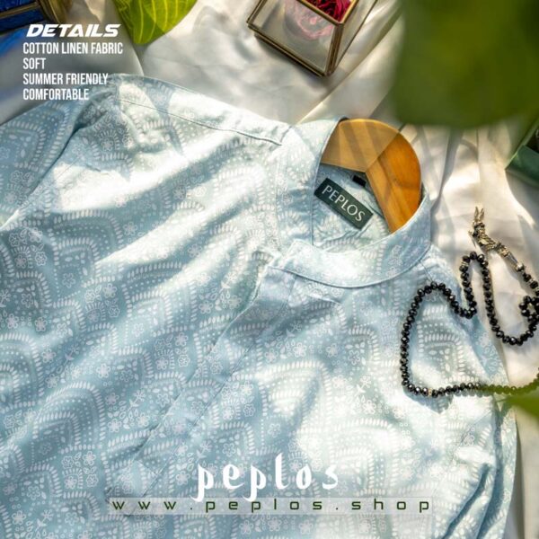 Panjabi 002 Sky Blue - Image 3