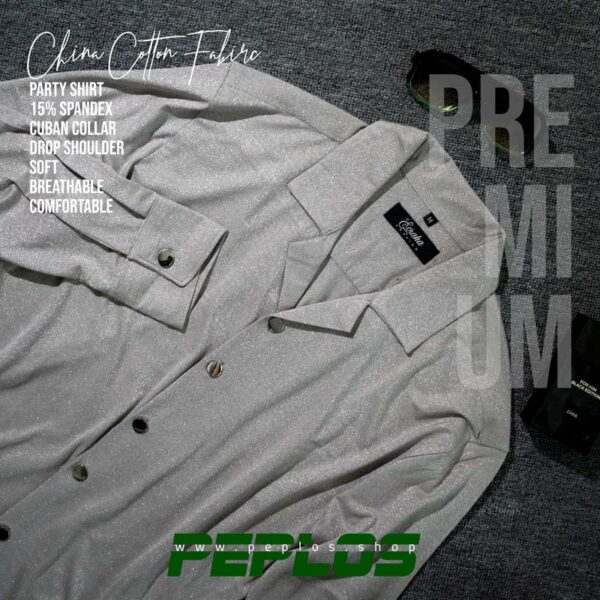S051 Party Shirt Gray