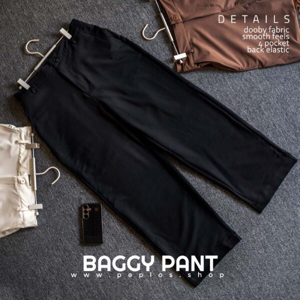 Pant 001 (Black Baggy)