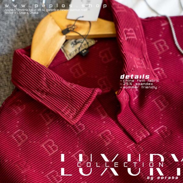 T006 Luxury (Maroon/ Unisex) - Image 2