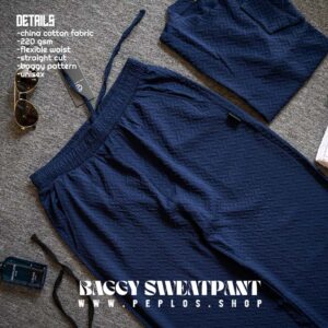 Baggy Sweatpant 002 blue (unisex)