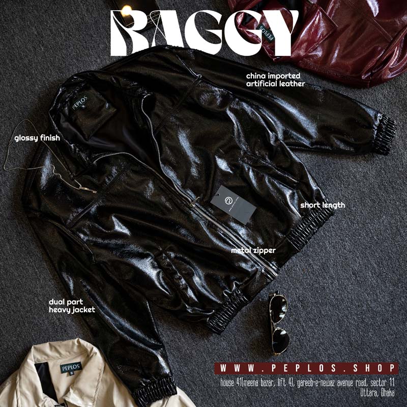 Baggy Jacket 005 (Black)