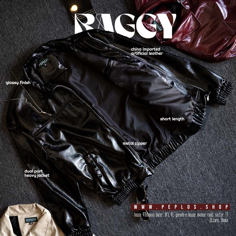 Baggy Jacket 005 (Black) - Image 3