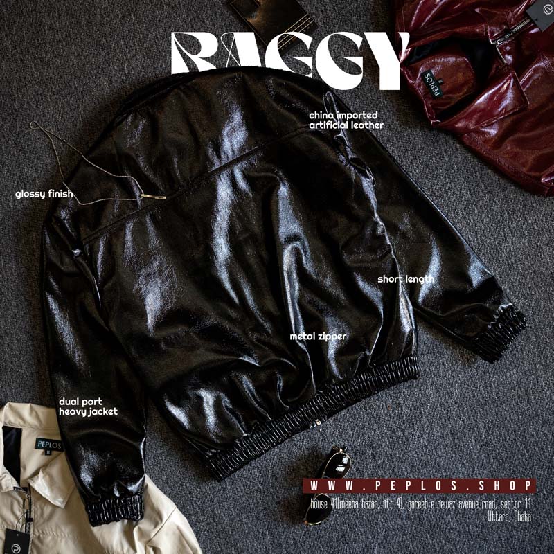 Baggy Jacket 005 (Black) - Image 4