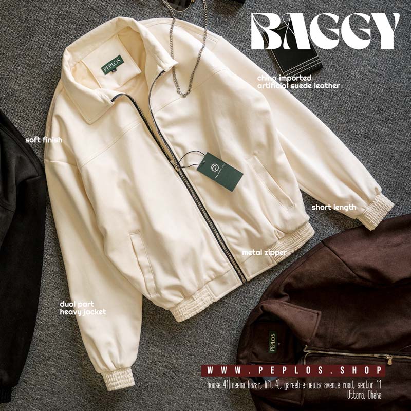 Baggy Jacket 007 (Cream)