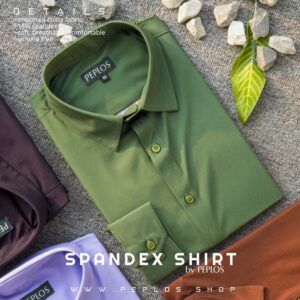 S006 Spandex Solid Sea Green