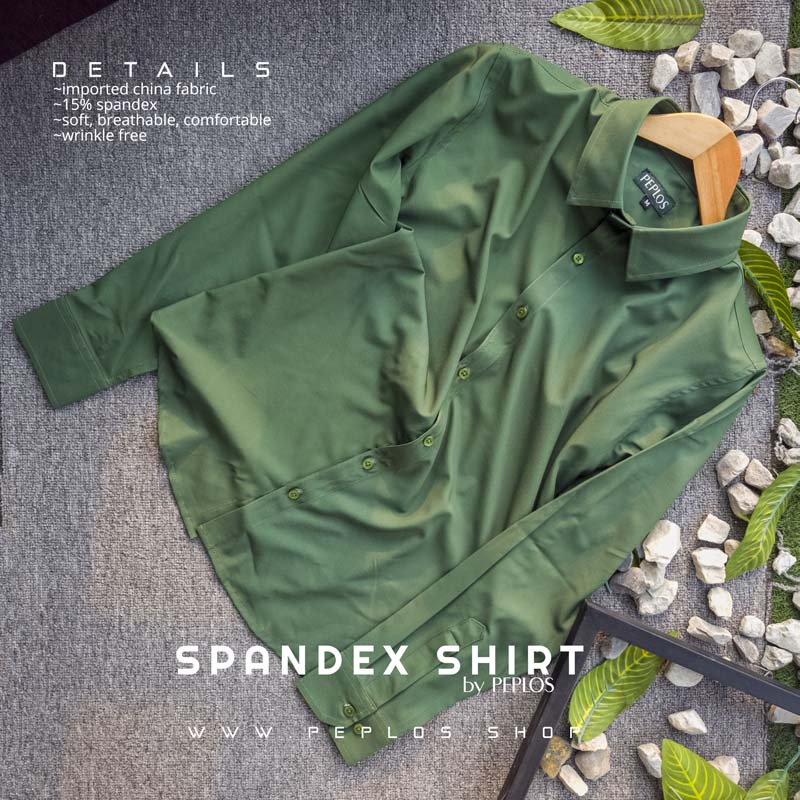 S006 Spandex Solid Sea Green - Image 2