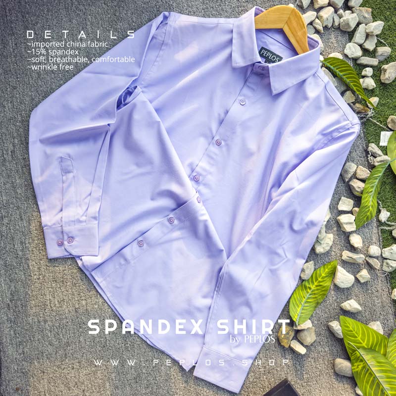 S006 Spandex Solid Levender - Image 2